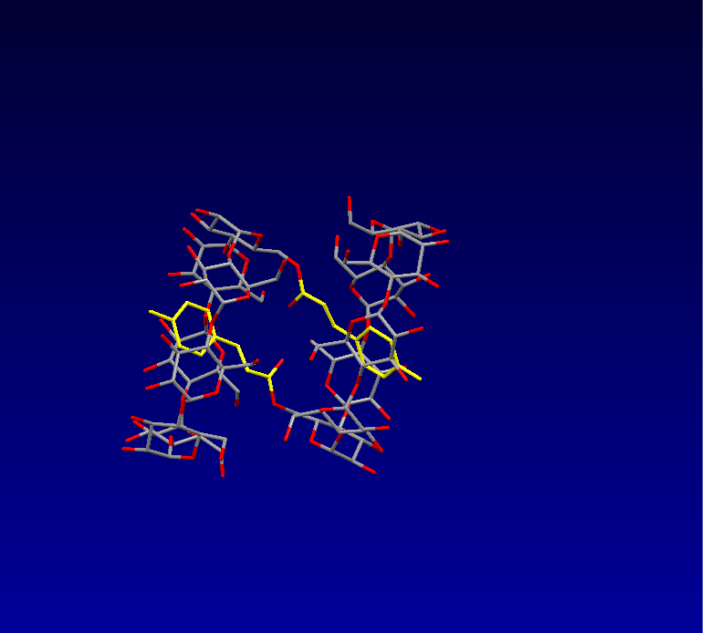 6-(4-Aminocinnamamide)-β-CDの超分子構造
