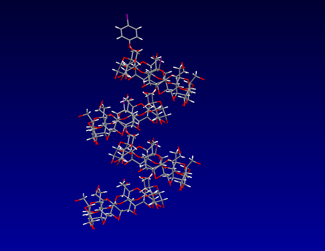 6-(4-Aminocinnamamide)-β-CDの超分子構造
